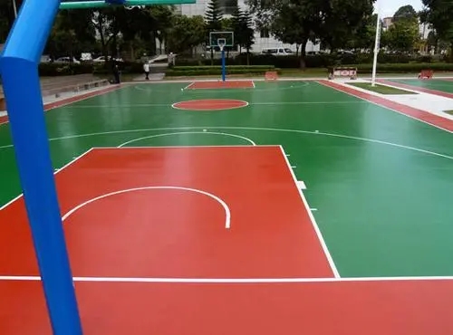 莱芜球场地面翻新,裂缝修重要性